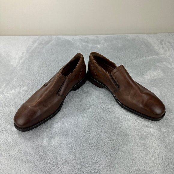 Johnson & Murphy Brown Leather Shoes Men’s Size 9.5 US - Picture 3 of 11